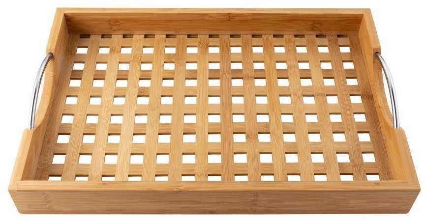 Піднос FLORINA Бамбуковий прямокутний 43х29х5 см (7T8223)